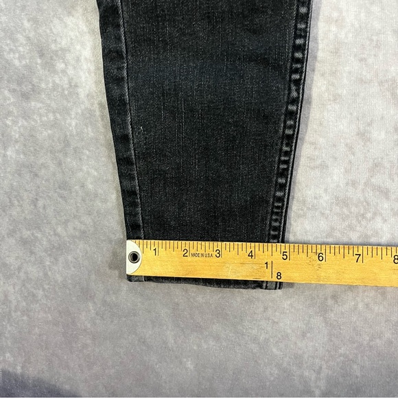 FREE PEOPLE Womens Jeans Gray Curvy Skinny Front Lace Up We The Free - Size 28 - Picture 6 of 7